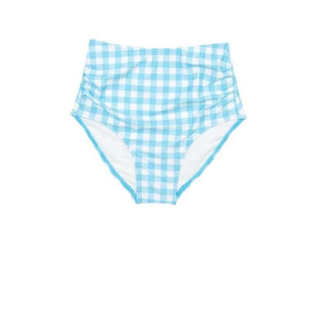 Tucker + Tate girls High Waisted Gingham Swim Bottoms Size 8 NWOT